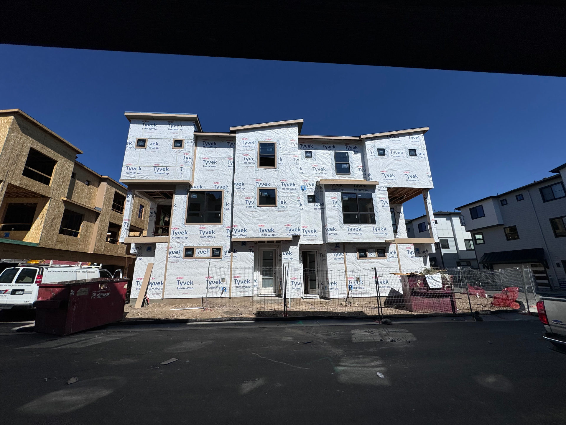 Townhomes in Progress