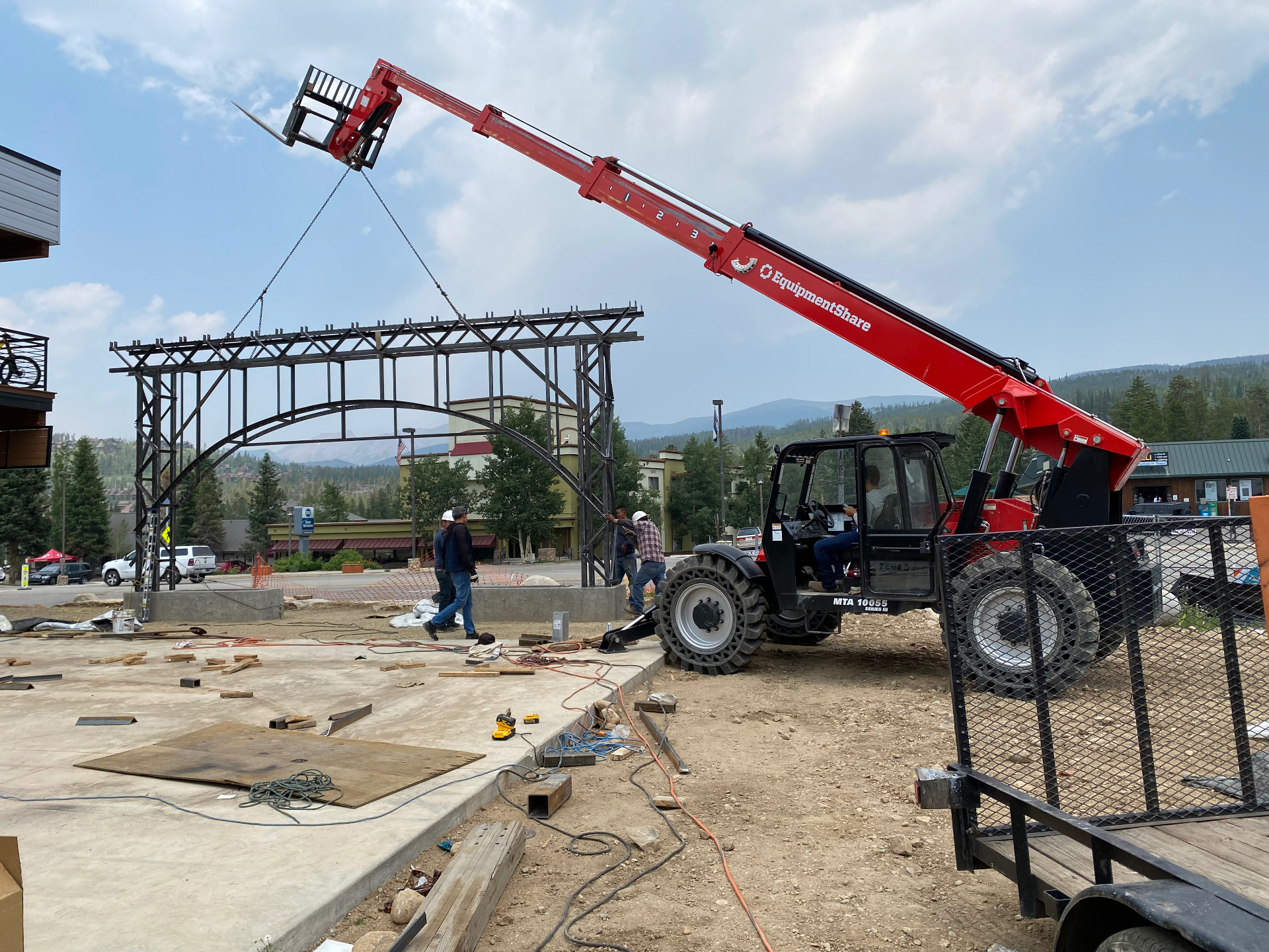 Steel Arch Structure